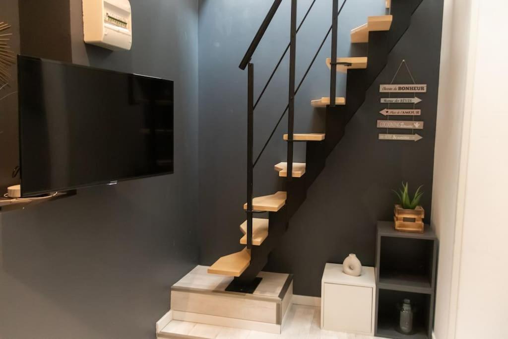 Duplex Studio Fullness - Proche Gare - Wifi Amiens Luaran gambar